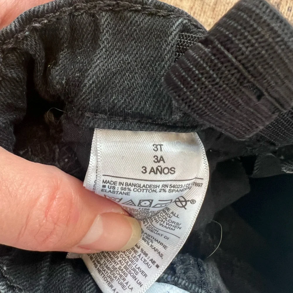 Old Navy Kids Black Jeans